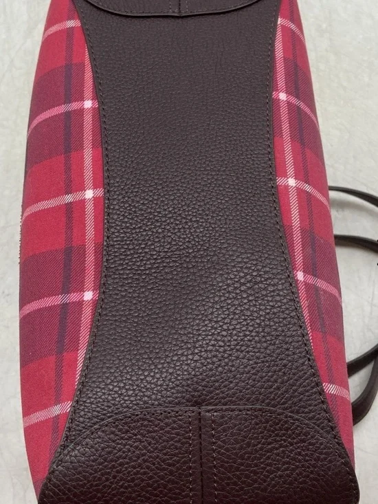 Kate Spade Plaid Newbury Lane Lorie Tote Shoulder Bag - Picture 6 of 11